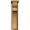 Ekena Millwork Yorktown Smooth Corbel w/Backplate, Western Red Cedar, 5 1/2"W x 14"D x 22"H COR06X14X22YOR01SWR - alternate 2